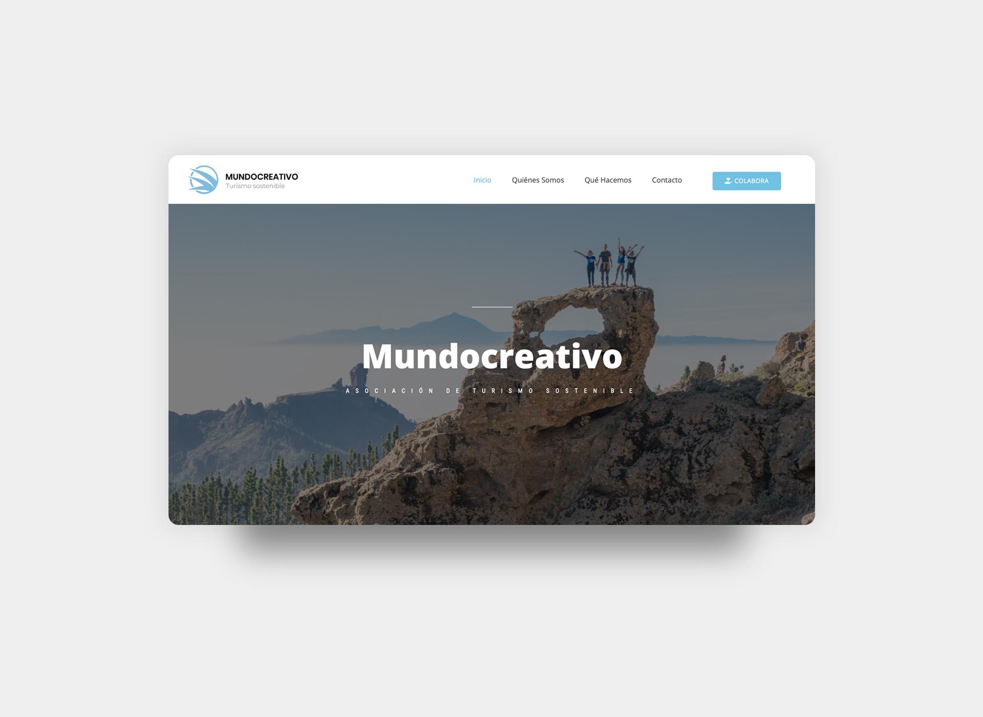 Diseño web para MundoCreativo: turismo sostenible