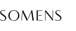 Mis clientes: Logo de Somens en negro.