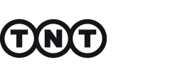 Mis clientes: Logo de TNT en negro.