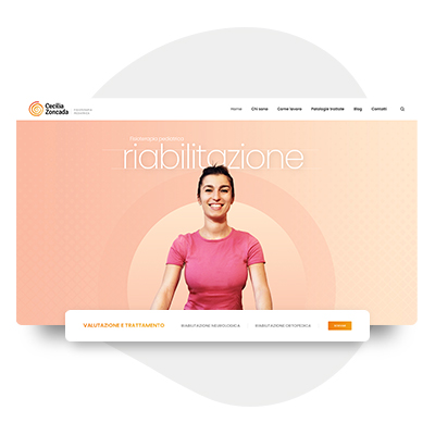 Diseño web profesional y a medida para fisioterapeuta.