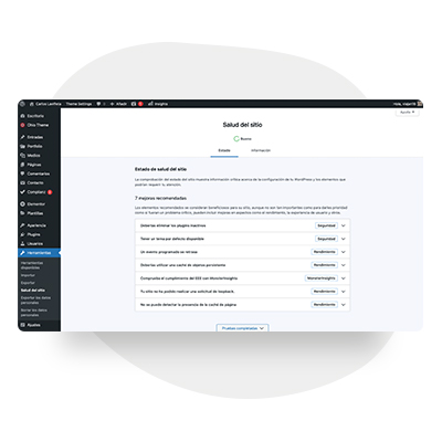 Servicios de consultoría WordPress y asesoría online.