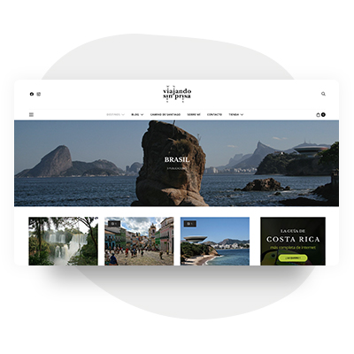 Servicios de diseño de blogs en WordPress personales y corporativos.