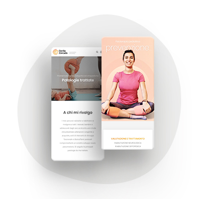 Servicios de diseño web responsive en WordPress para Fisioterapeuta.