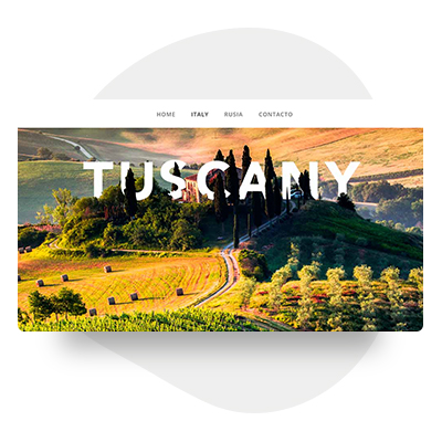 Desarrollo de sitios web institucionales para Toscana.