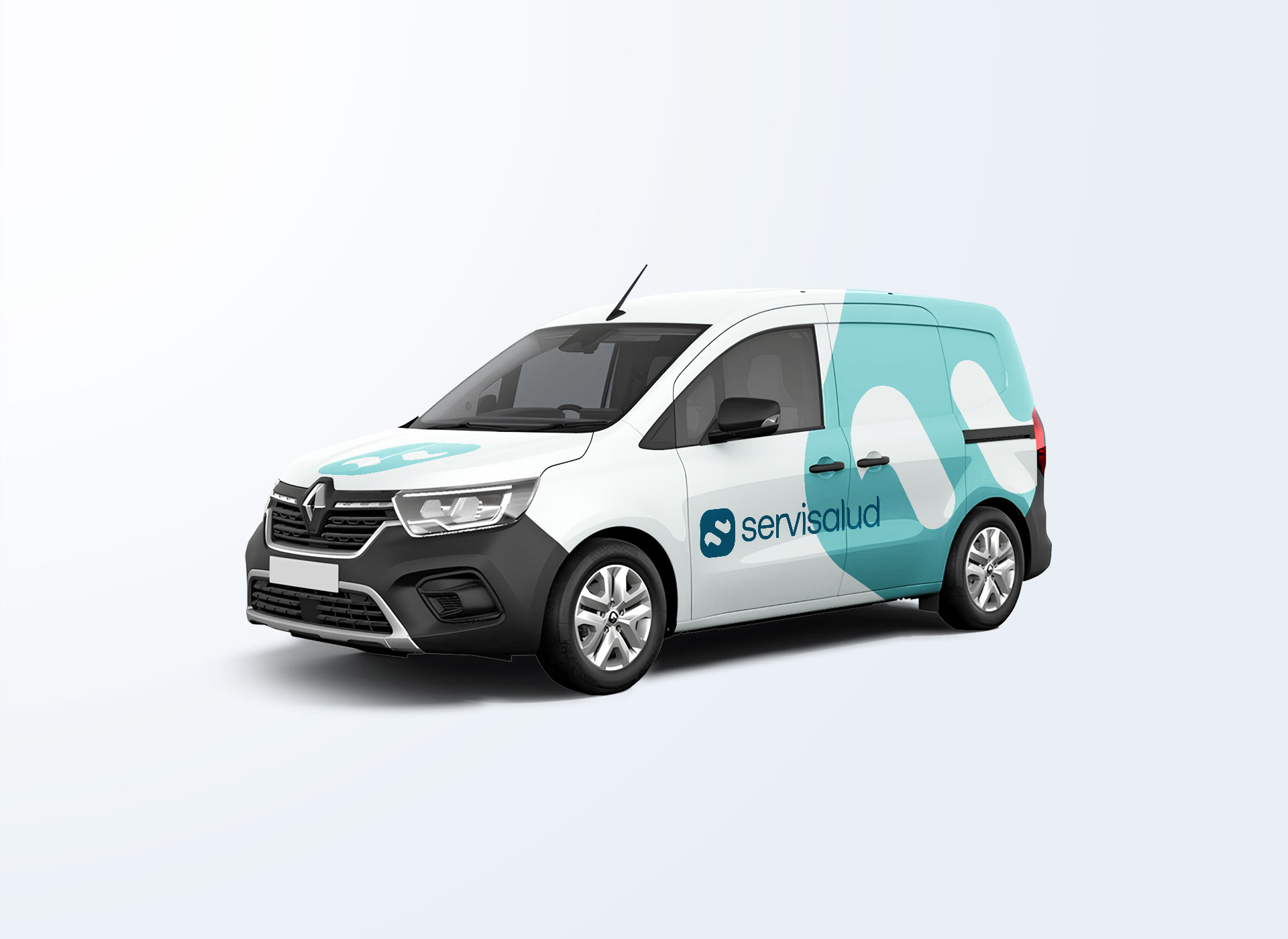 Diseño de Identidad Corporativa para la empresa de limpieza Servisalud