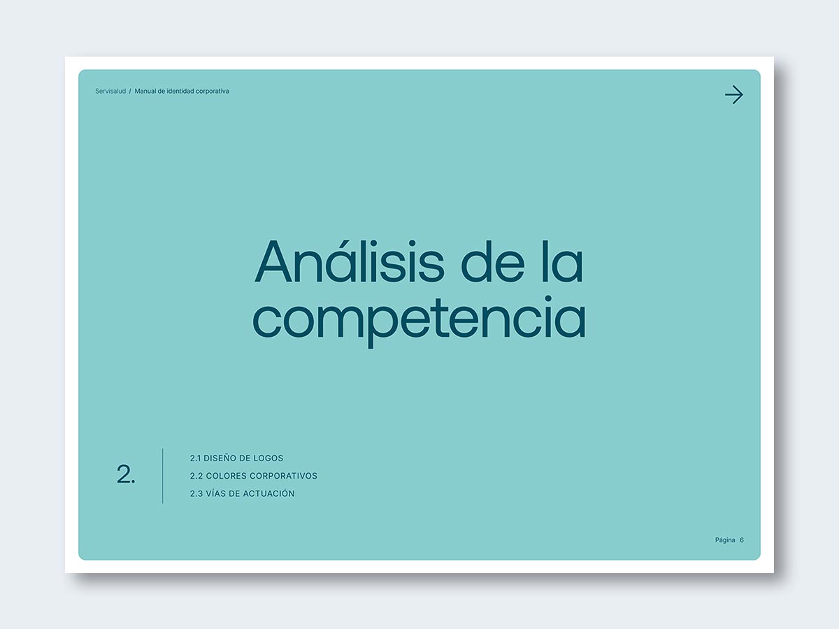 Manual de identidad para la empresa de servicios de limpieza Servisalud; análisis de la competencia.